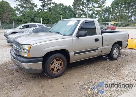 2004 Chevrolet Silverado 1500 из США, поврежденный, VIN 1GCEC14T34Z227272